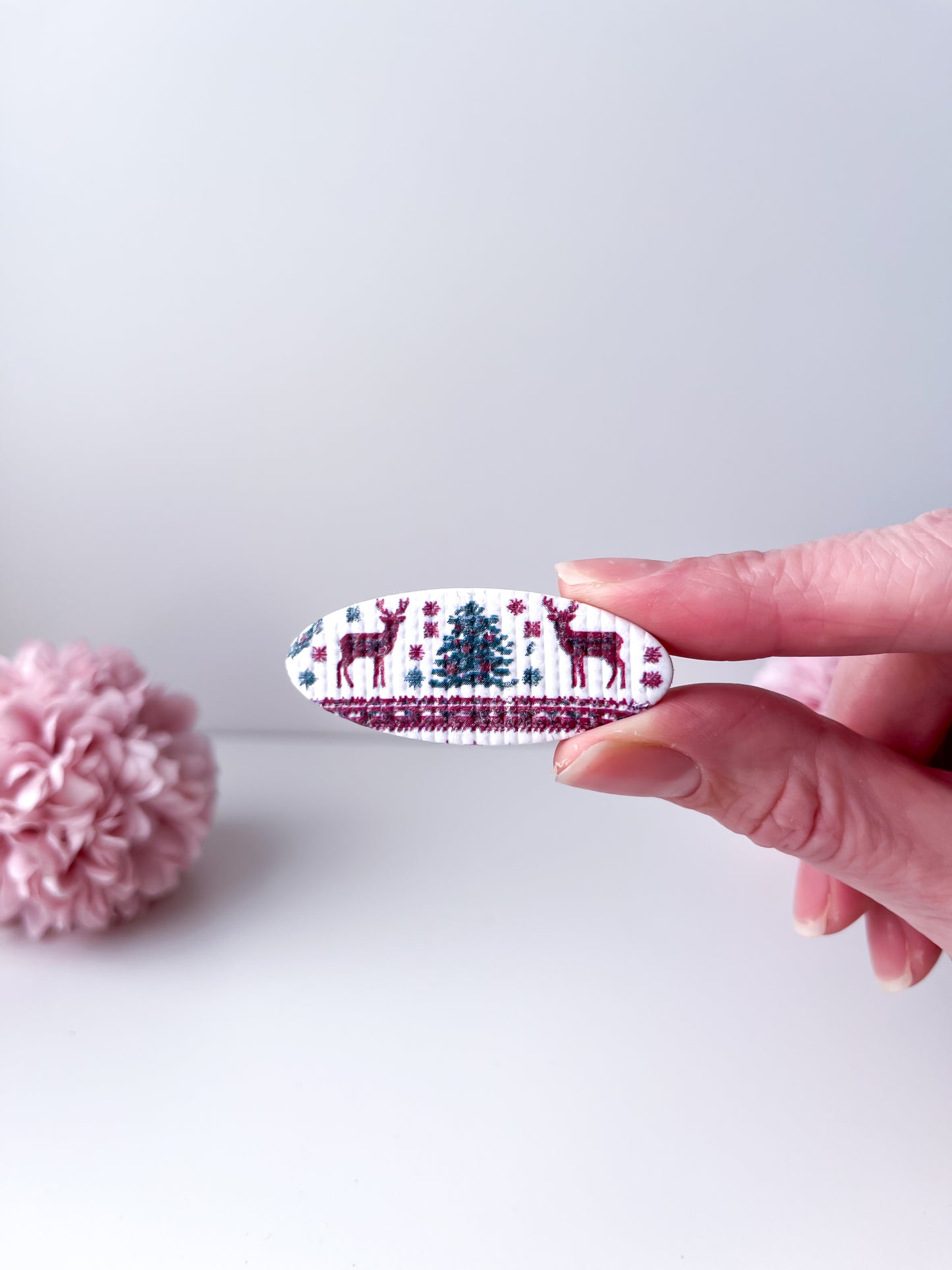 Christmas Jumper Hair Clip