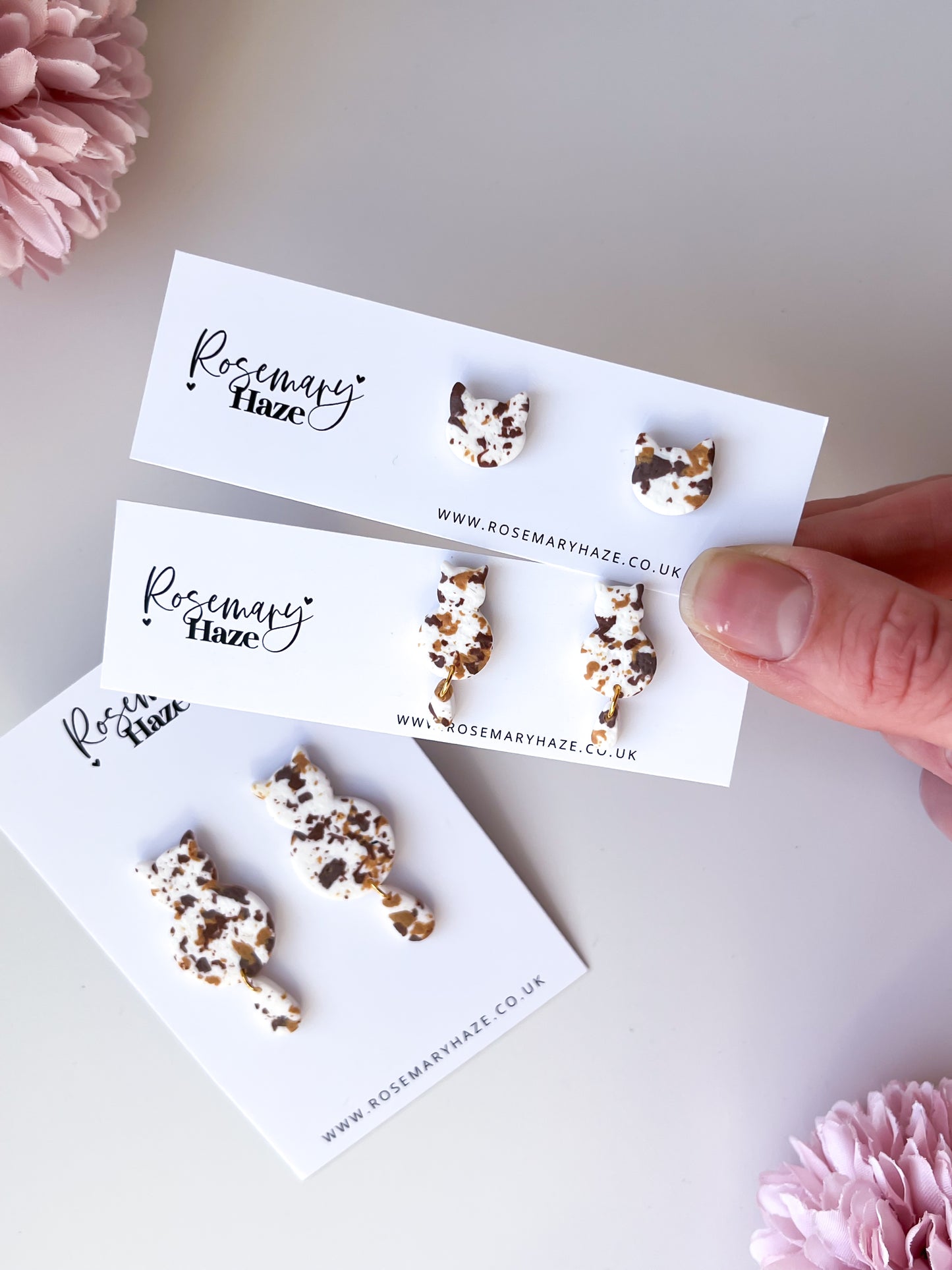 Scrappy Cats - White & Brown