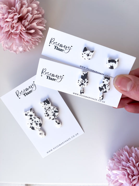 Scrappy Cats - White & Grey