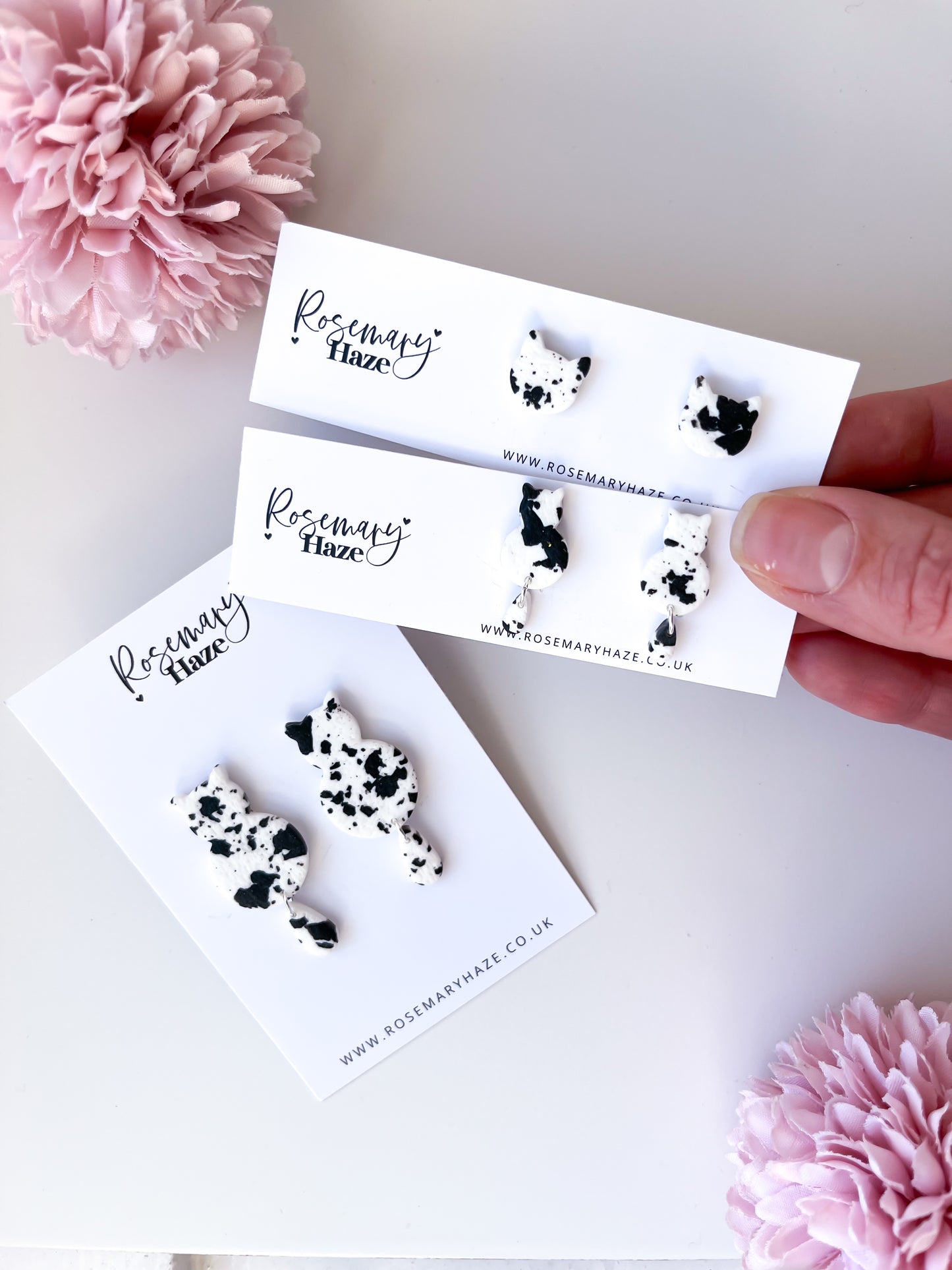 Scrappy Cats - White & Black