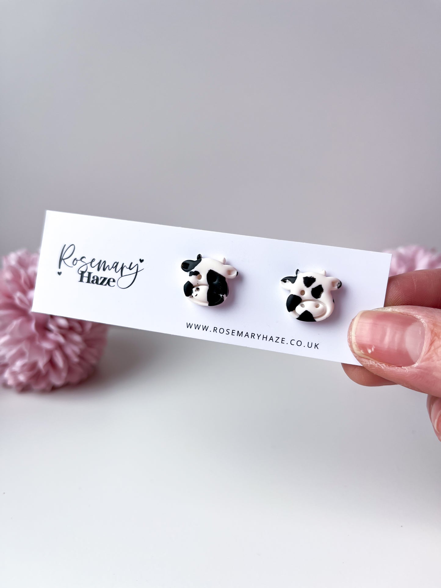 Cute Cow Studs