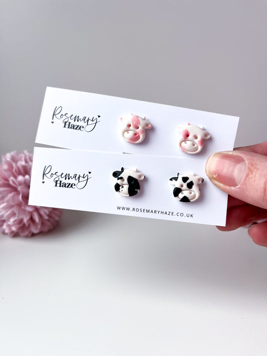 Cute Cow Studs