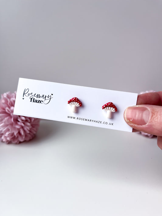 Toadstool Stud Earrings