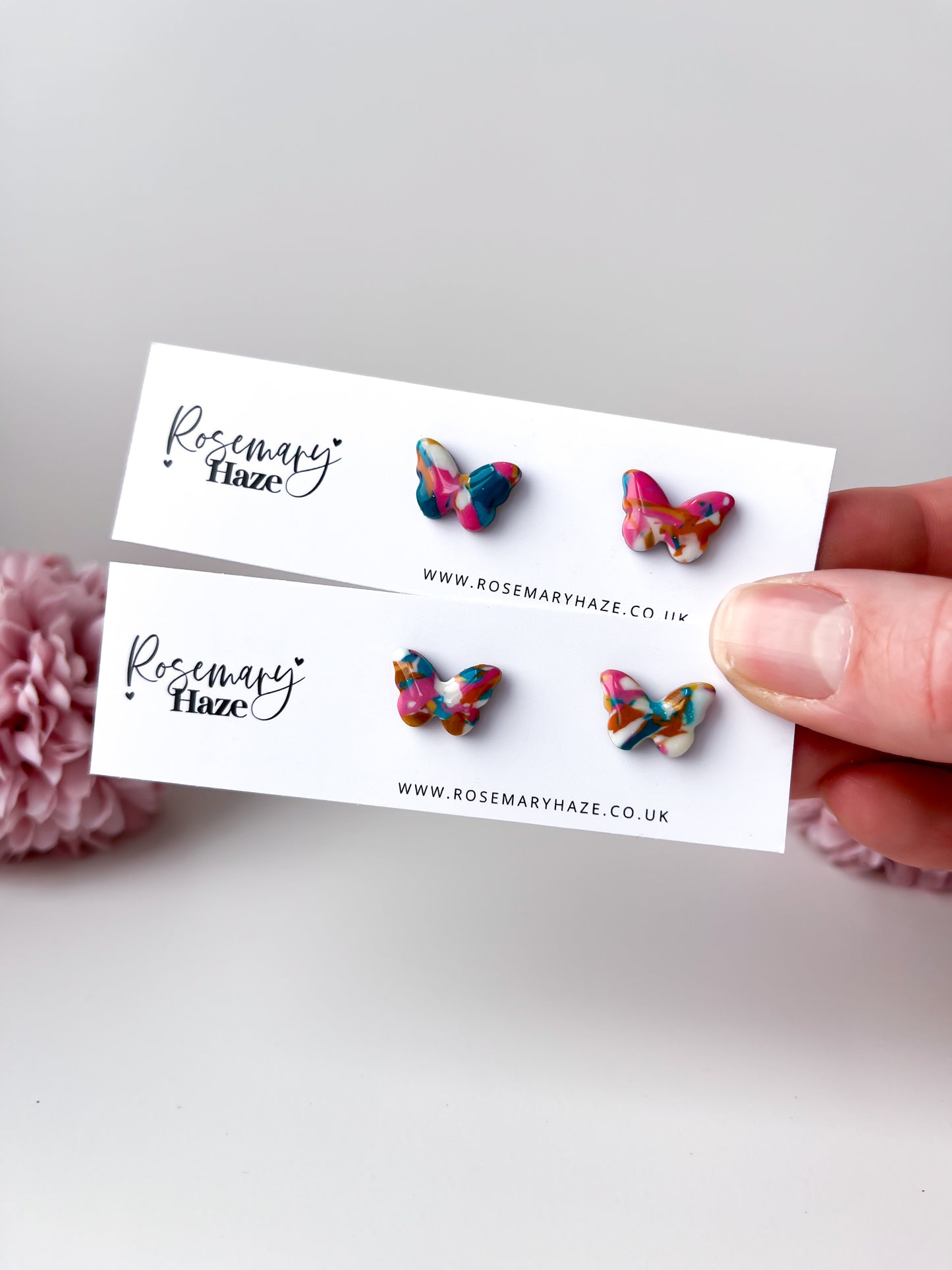 Moroccan Butterfly Studs