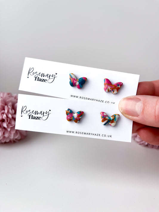 Moroccan Butterfly Studs