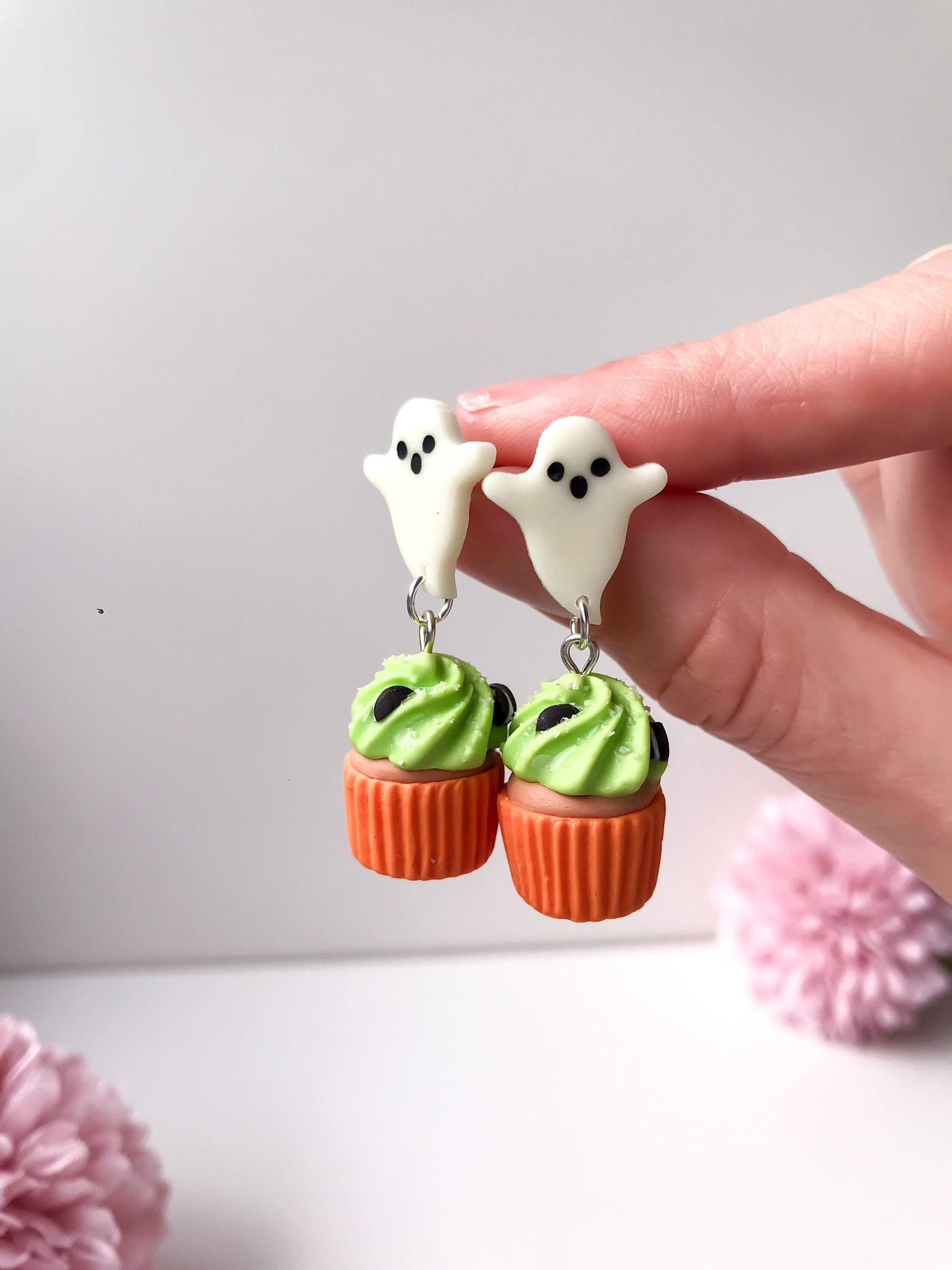 Halloween Cupcake Earrings