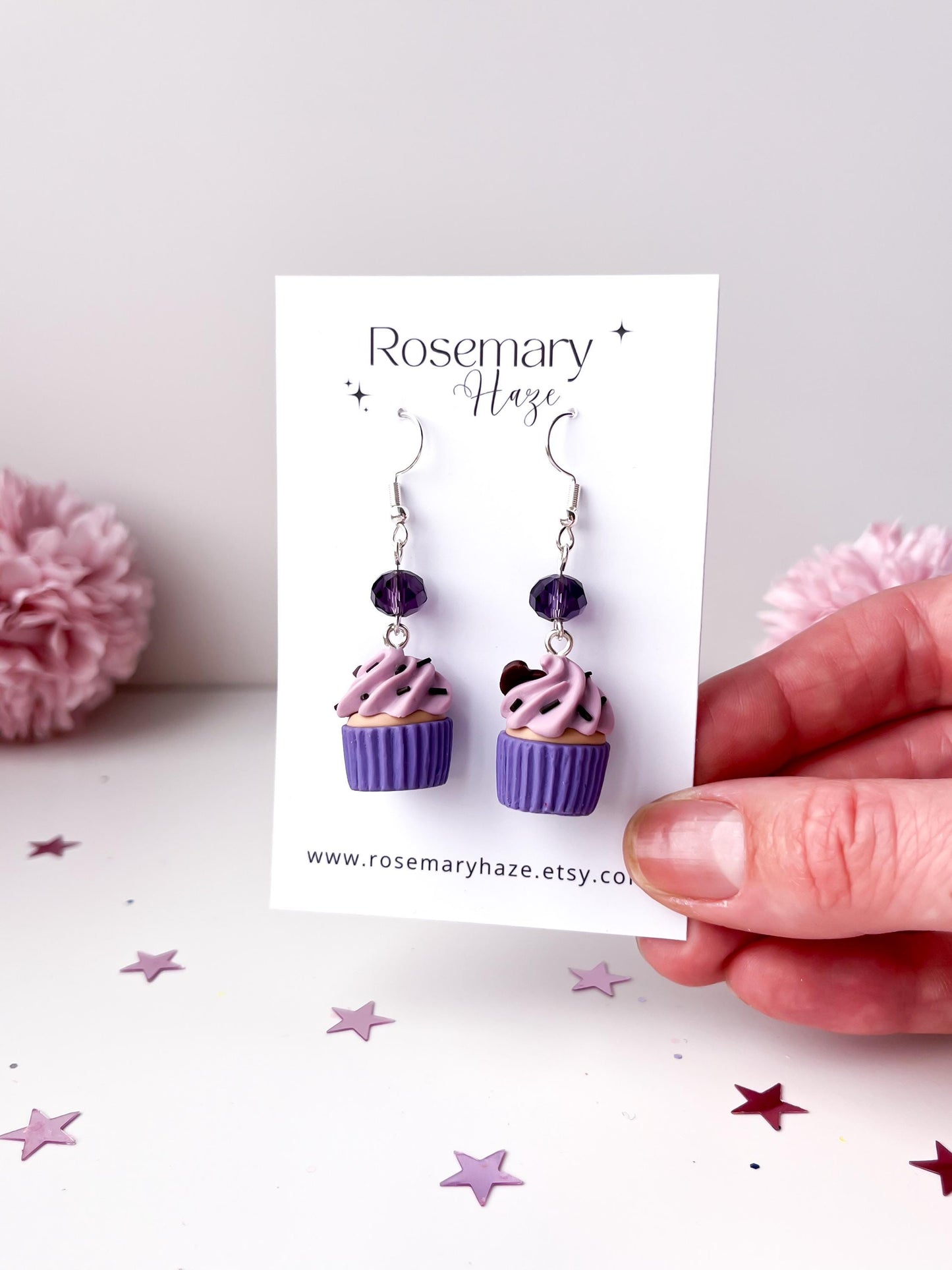 Halloween Cupcake Earrings