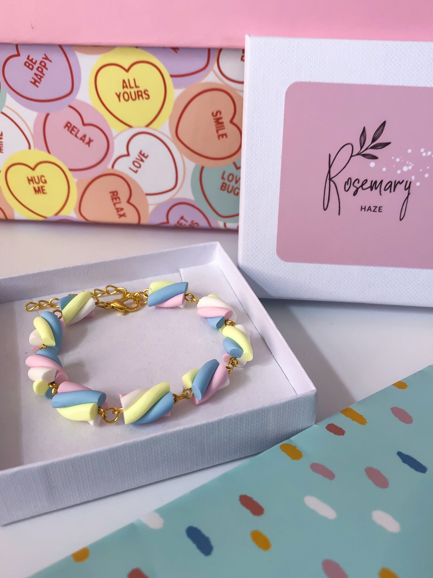 Marshmallow Flump Bracelet