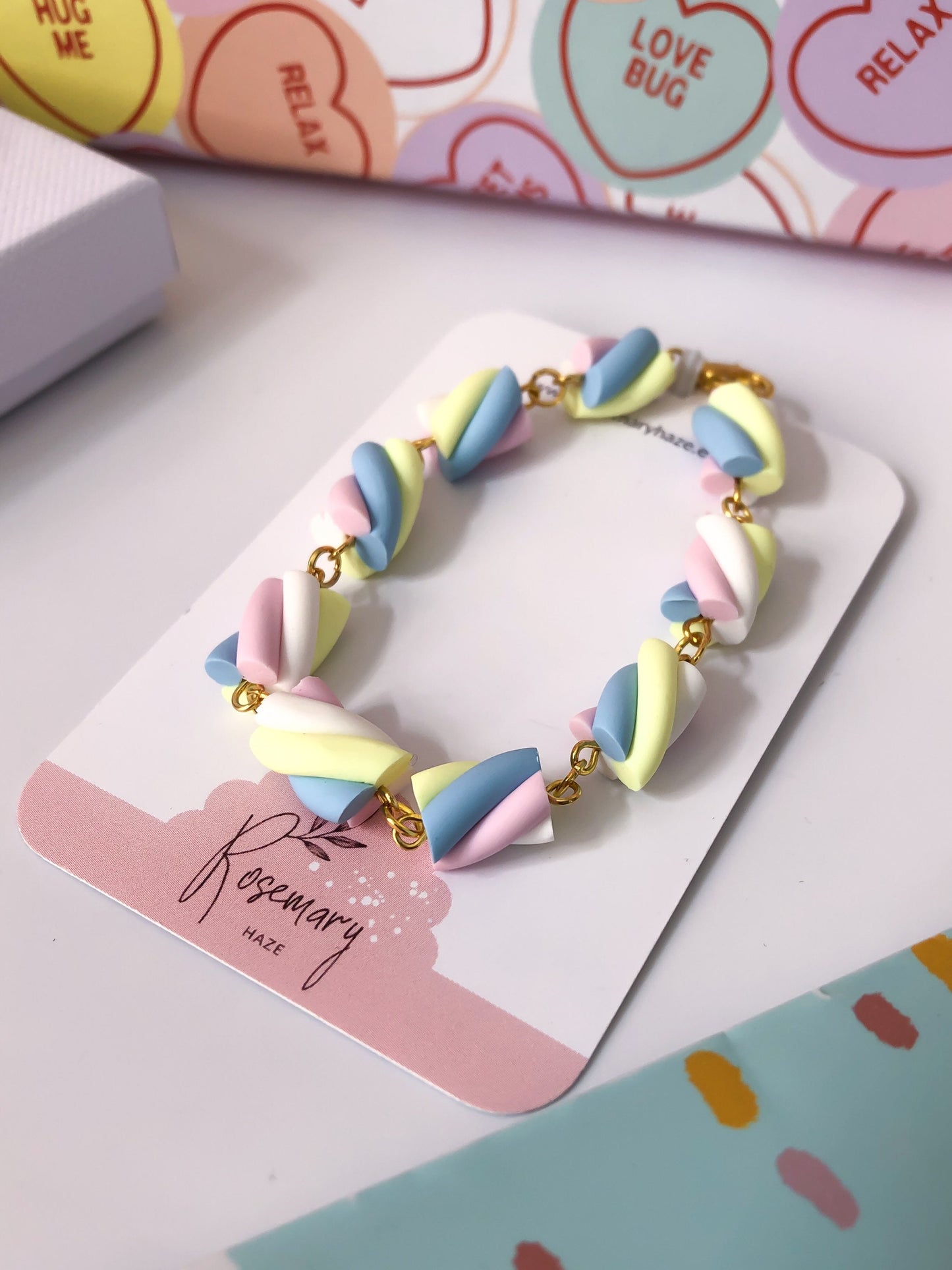 Marshmallow Flump Bracelet