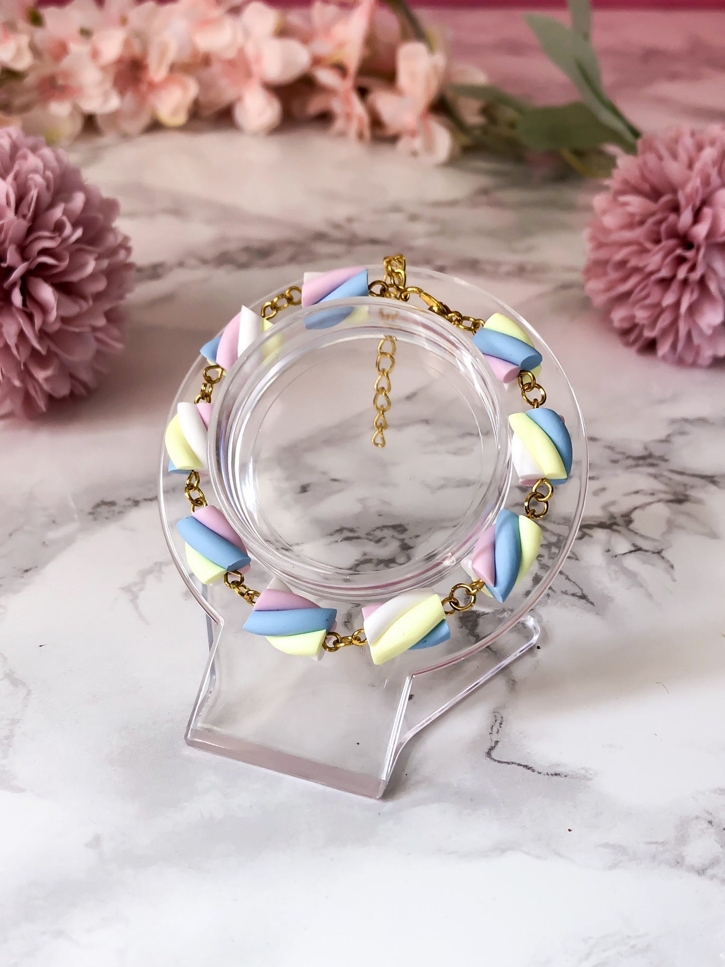 Marshmallow Flump Bracelet