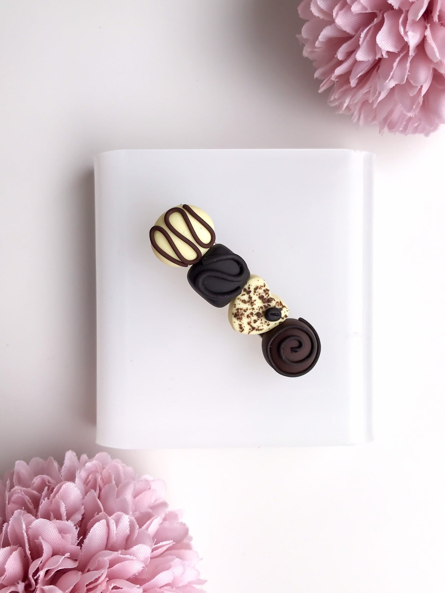 Chocolate Hair Clip