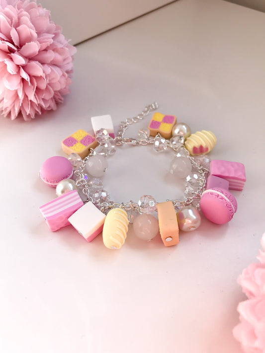 Pink Candy Charm Bracelet