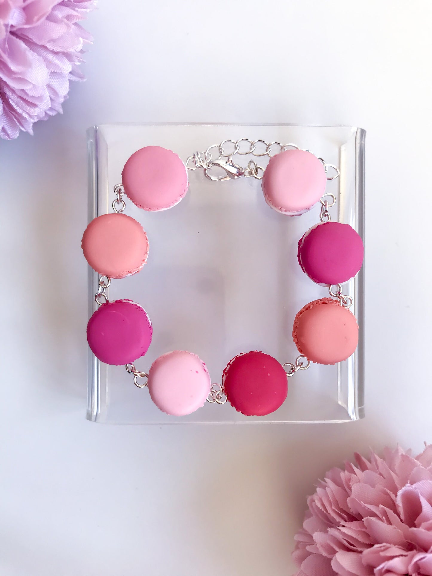 Pink Macaron Bracelet