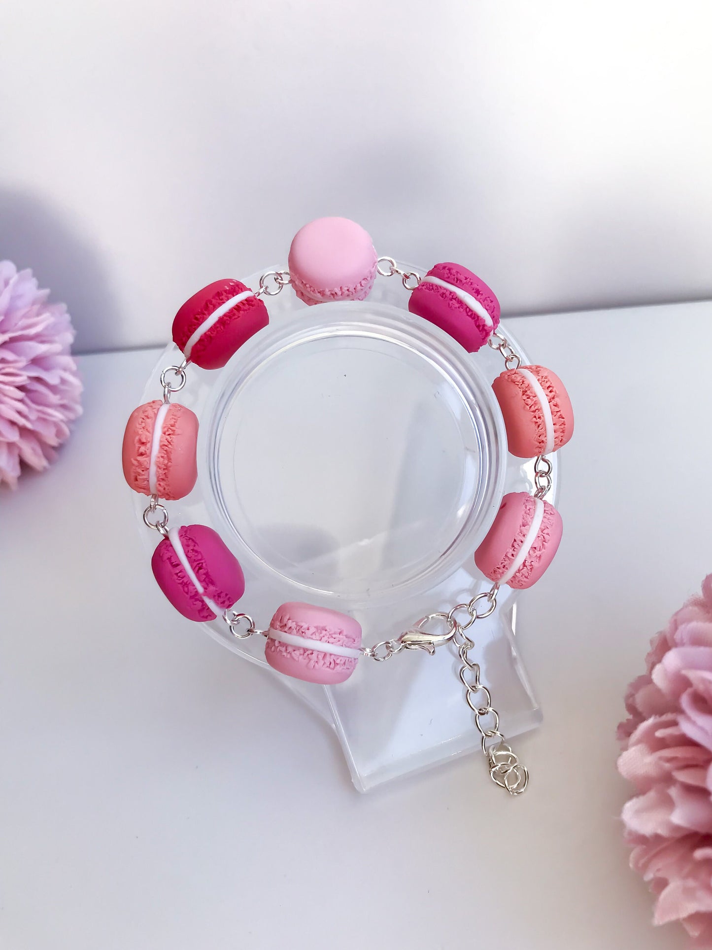 Pink Macaron Bracelet