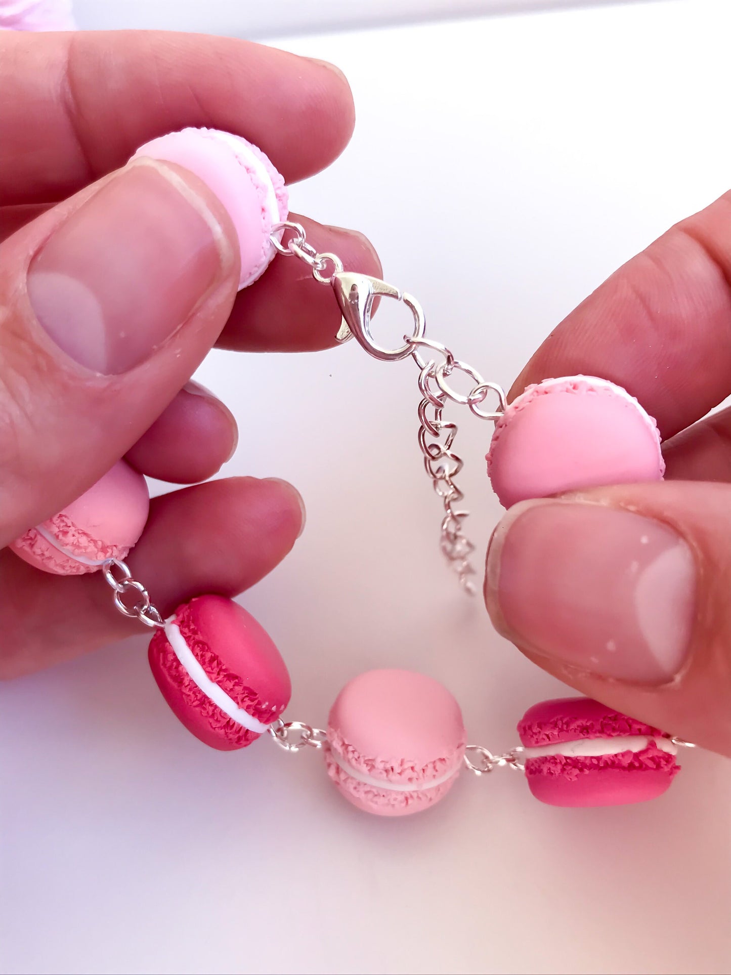 Pink Macaron Bracelet