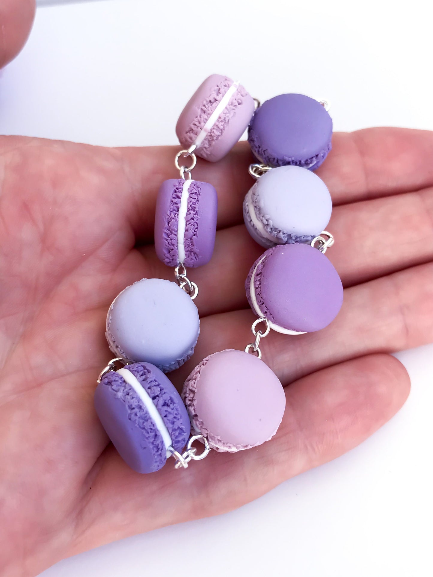 Purple Macaron Bracelet