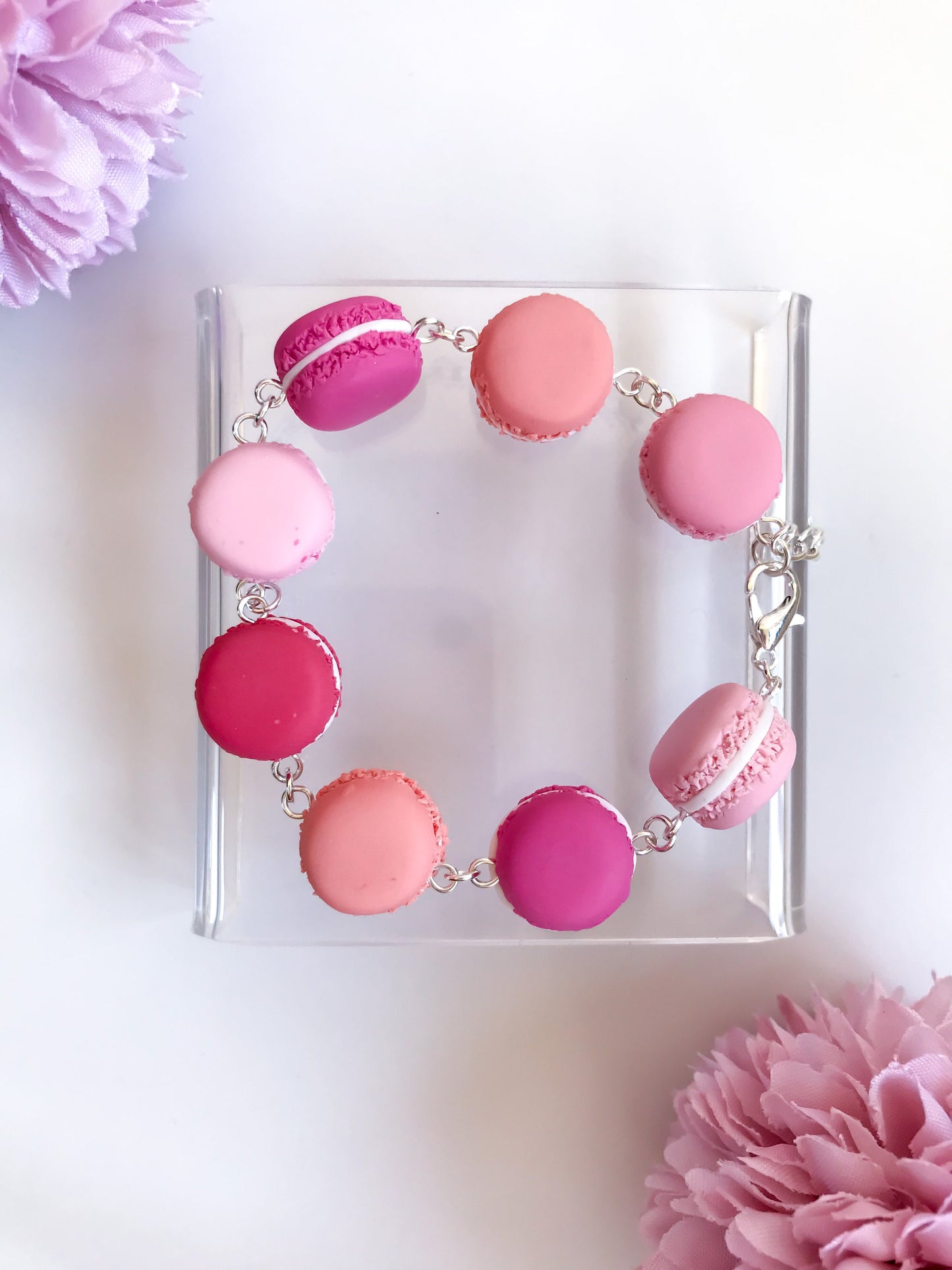 Pink Macaron Bracelet