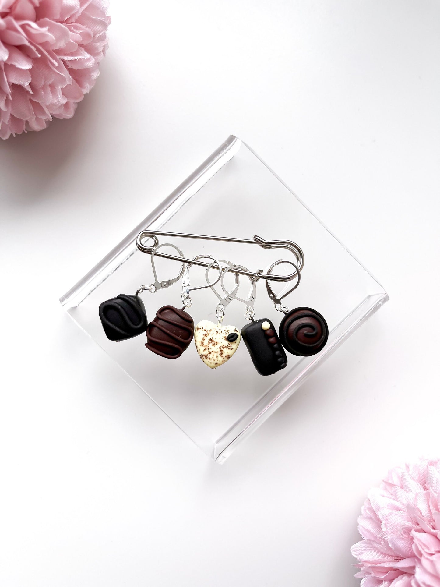 Chocolate Stitch Markers