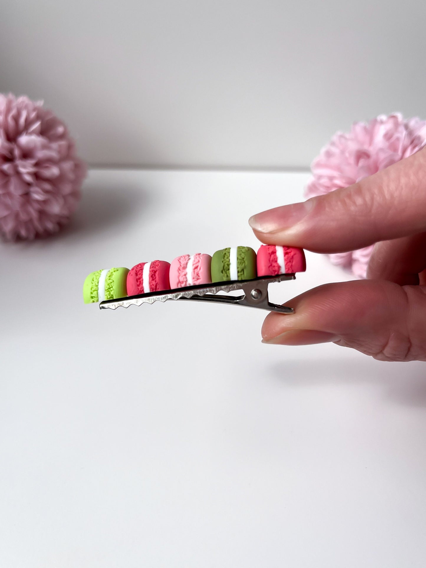 Macaron Hair Clip (summer colours)