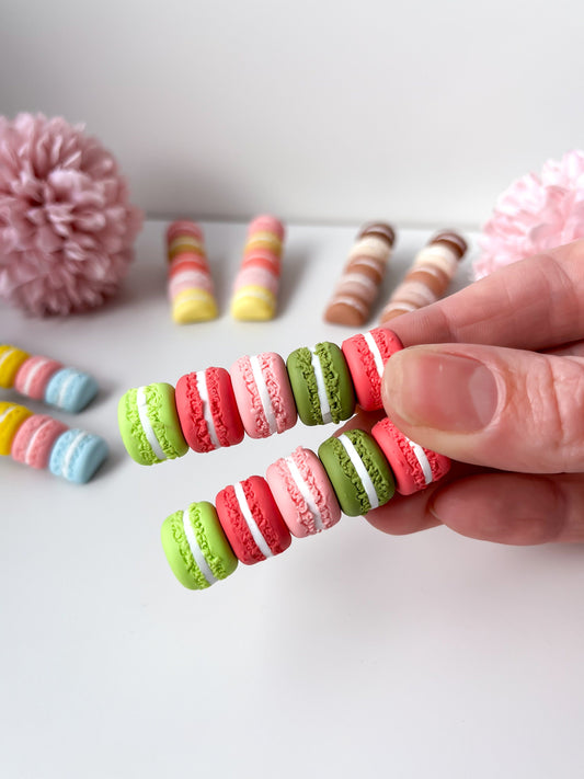 Macaron Hair Clip (summer colours)