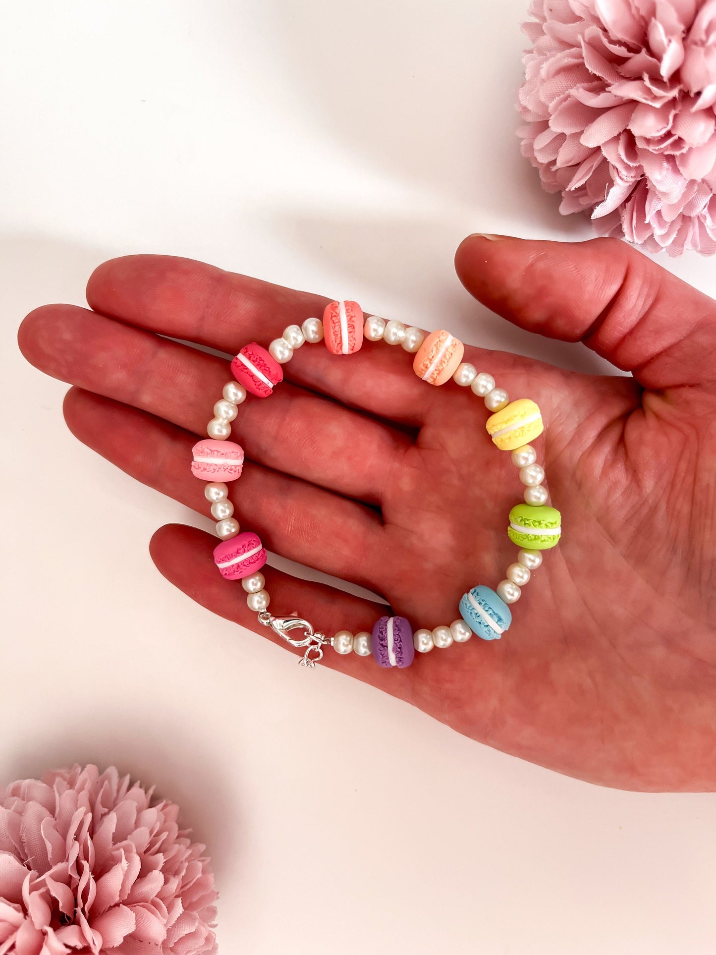 Pearl Macaron Bracelet