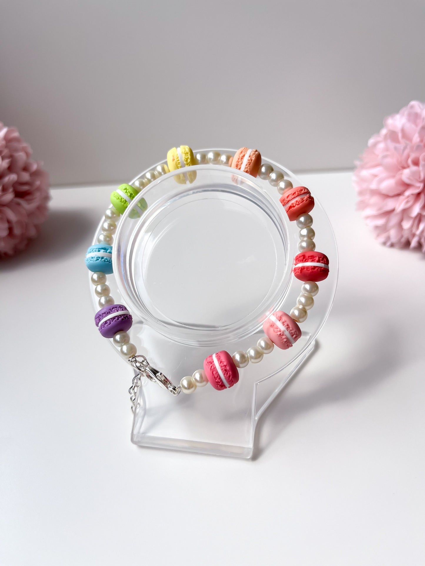 Pearl Macaron Bracelet