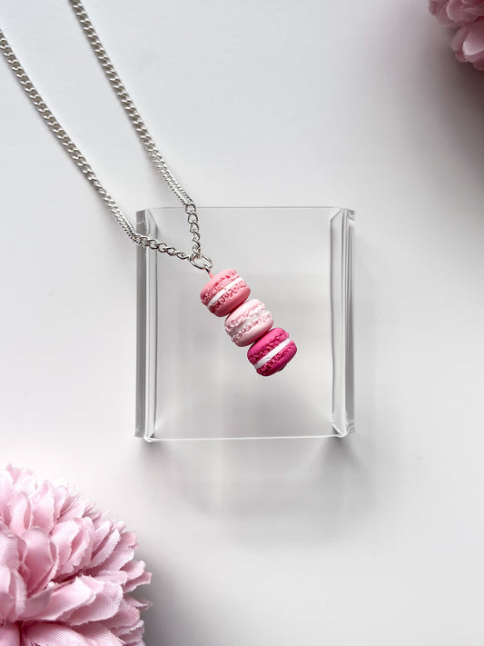 Macaron Trio Pendant Necklace