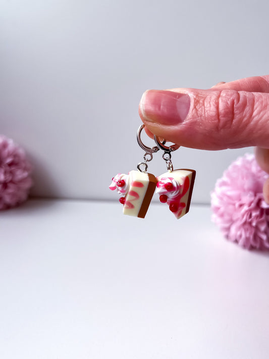 Cherry Cheesecake Earrings